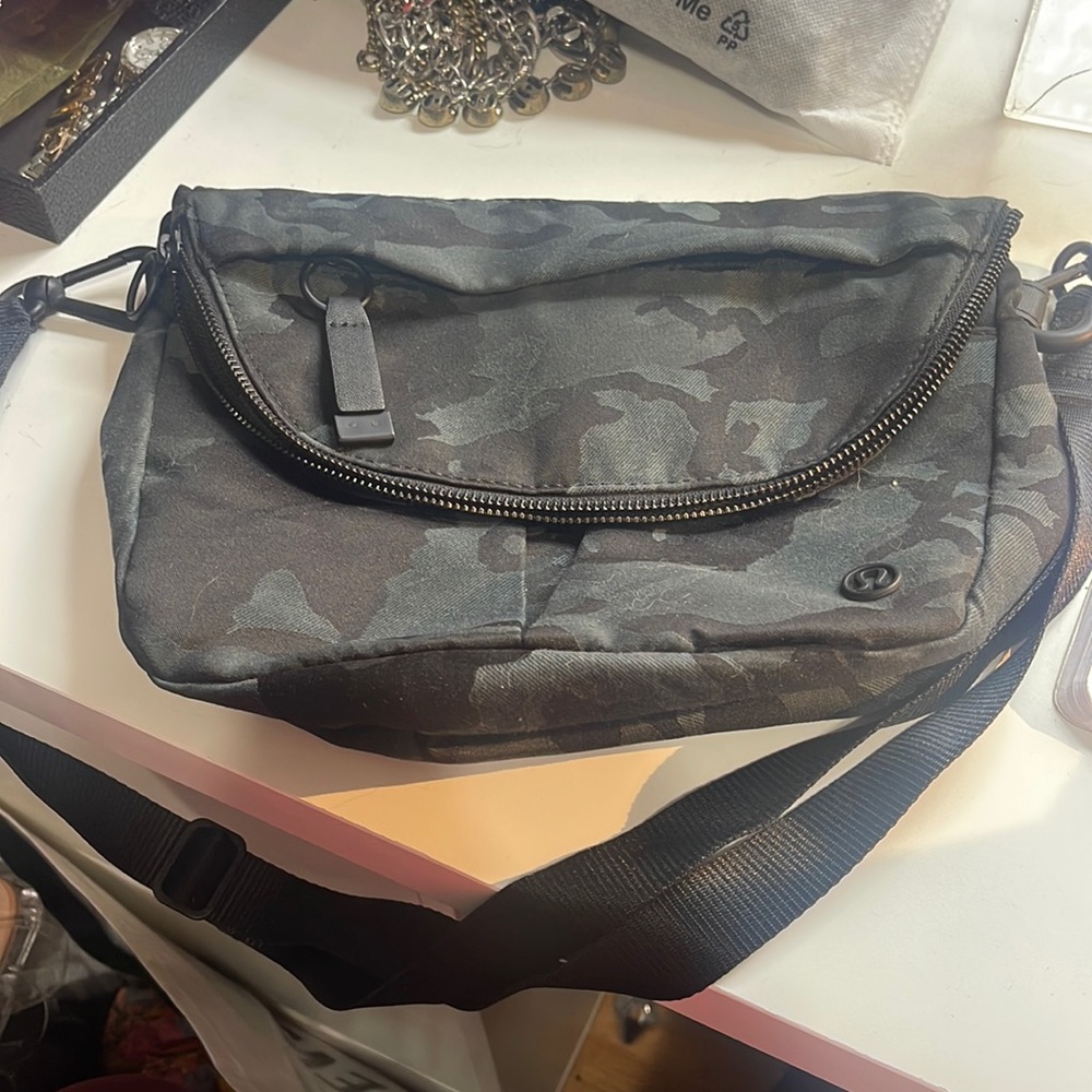 Lululemon Camo Crossbody Bag